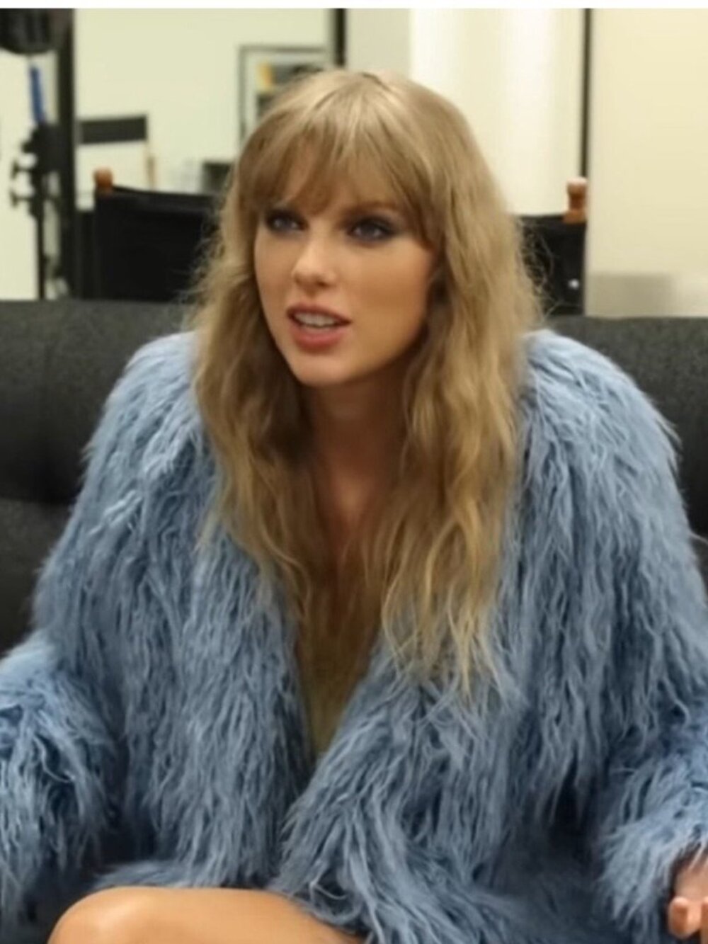 🦋💋UBER GORGE!💋🦋 Free People 70s Vibe Boho-Chic Renata Fur Coat in Sand - Picture 16 of 16